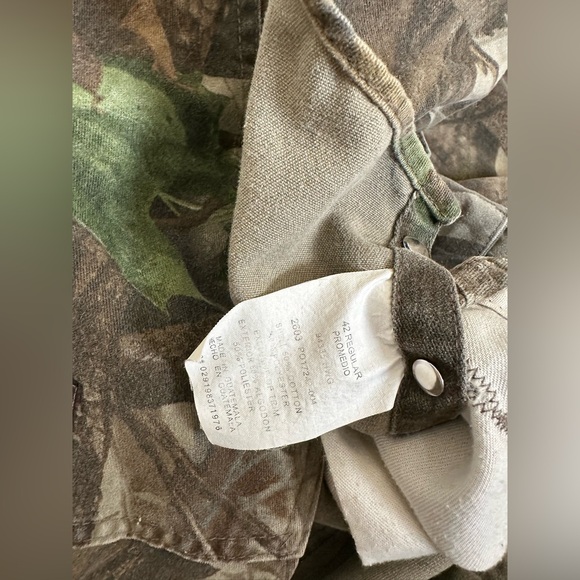 Vintage Walls Camo Overalls 42 Regular Baggy Realtree Faded Workwear - Picture 10 of 10